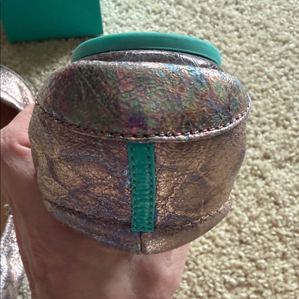 Tieks Love Potion  Lovestruck Metallic Iridescent Ballet Flats Full Set Size 8 - Picture 10 of 16